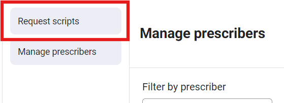 Request Scripts manage prescribers.png