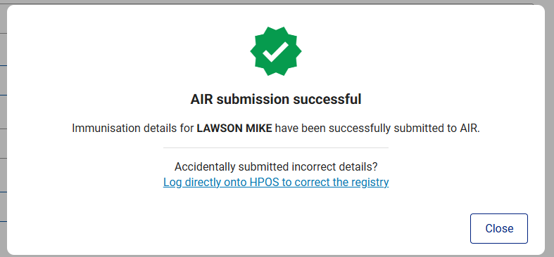 AIR submission successful.png