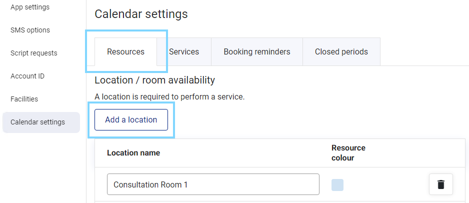 Add location resources calendar settings.png